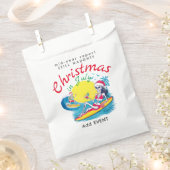 Skelett Weihnachten im Juli Beach Surf Naughty Geschenktütchen (Ausgeschnitten)