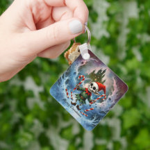 Skelett-Weihnachtself – Gruselig süßer dunkler Fei