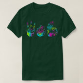 Skelett WTF in ASL T-Shirt (Design vorne)