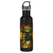 Skelett "zivil War Roundhead" Trinkflasche (Vorderseite)