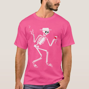 Skelett zur sozialen Verzerrung T-Shirt