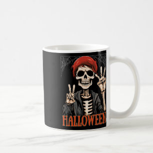 Skelettabend Apokalypse zu Halloween Funny Kaffeetasse