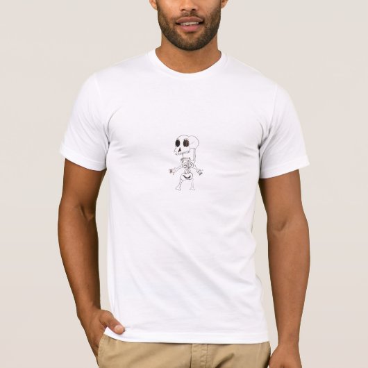 Skelettartig T-Shirt (Vorderseite)