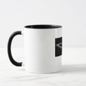 Skelettartige Amputiertersurfer-Tasse Tasse (Links)