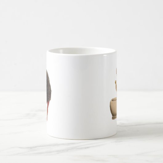 Skelettartige Apotheke Kaffeetasse (Mittel)