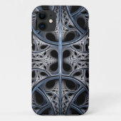 Skelettartige Hall-Fraktalkunst Case-Mate iPhone Hülle (Rückseite)