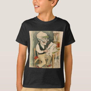 Skelettartiger Herausgeber T-Shirt