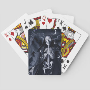 Skelettassistent Design Poker Playing Cards Spielkarten