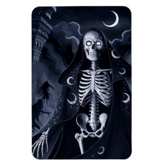 Skelettassistent Design Rectangle Magnet