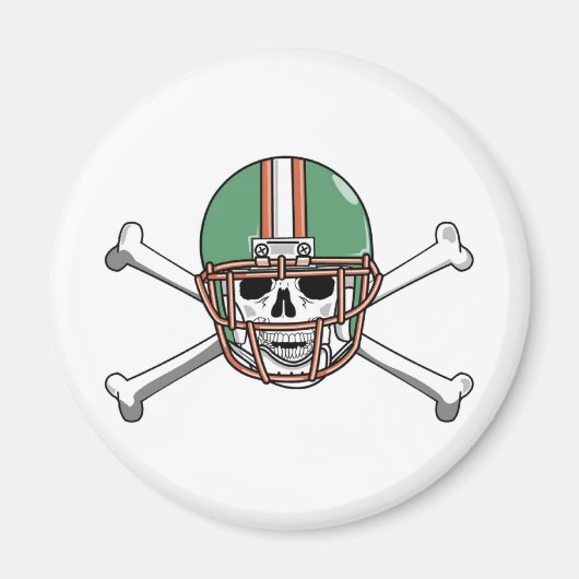 Skelettball Magnet (Vorne)