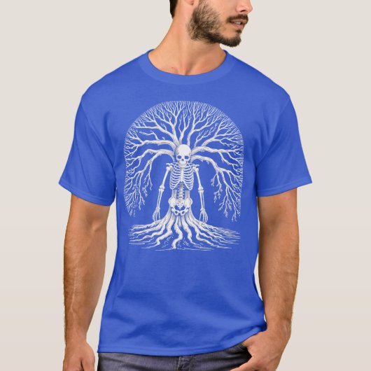 Skelettbaum T-Shirt (Vorderseite)