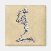 Skelettbeten Magnet (Vorne)