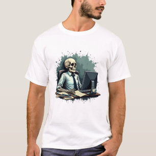 Skelettbüro T-Shirt