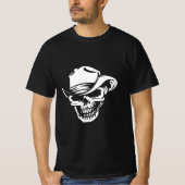 Skelettdesign T-Shirt (Vorderseite)