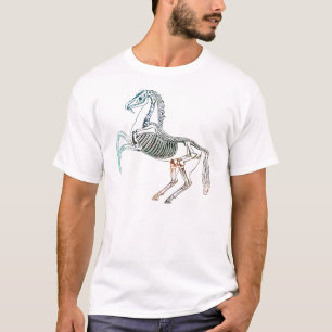Skelettdesign T-Shirt