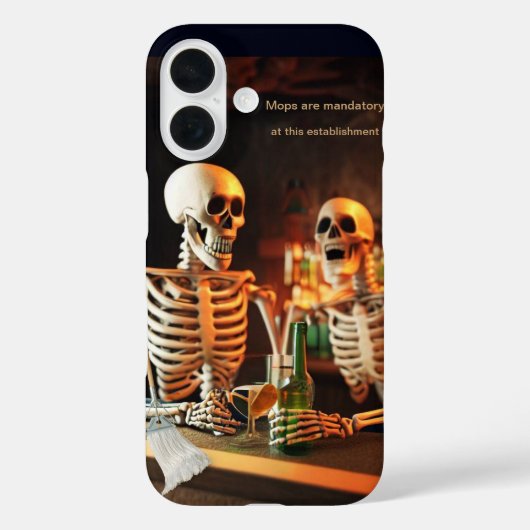 Skelette an einer Bar Case-Mate iPhone Hülle (Rückseite)