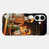 Skelette an einer Bar Case-Mate iPhone Hülle (Rückseite (Horizontal))