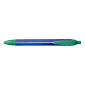 Skelette auf blauer krasser Tech-Woche Kugelschreiber (Rückseite)