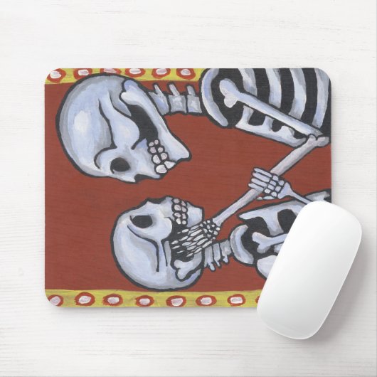 Skelette dia de Los Muertos in Liebe mousepad (Mit Mouse)