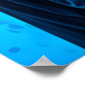 Skelette eingehüllt in einem Regenbogen Poster (Ecke)