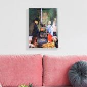 Skelette-Erwärmung selbst Leinwanddruck (Insitu (Wohnzimmer))