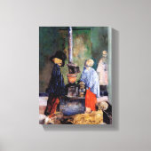 Skelette-Erwärmung selbst Leinwanddruck (Vorderseite)