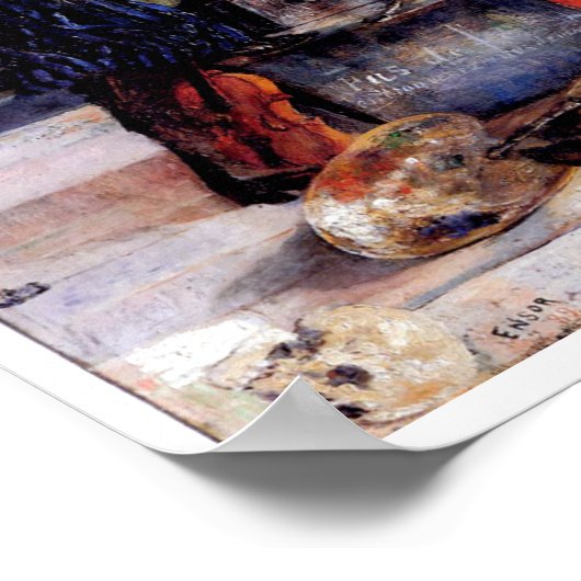 Skelette-Erwärmung selbst Poster (Ecke)