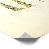 Skelette für Männer und Frauen Poster (Ecke)