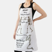 Skelette Halloween House Party überall Schürze (InSitu)