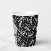 Skelette Halloween Paper Cups Pappbecher (Links)