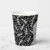 Skelette Halloween Paper Cups Pappbecher (Rechts)
