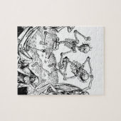 Skelette - Halloween Puzzle (Horizontal)