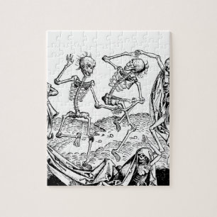 Skelette - Halloween Puzzle