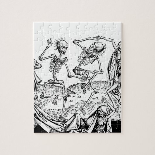 Skelette - Halloween Puzzle (Vertikal)
