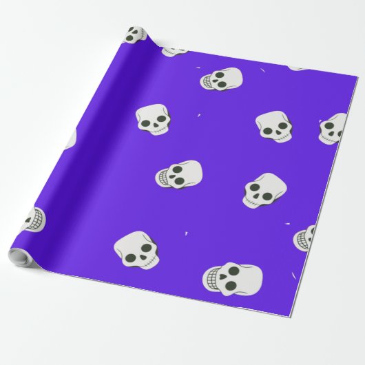 Skelette, Halloween-Skelette, Skelett Geschenkpapier (Ungerollt)