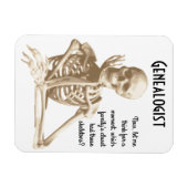 Skelette im Closet - Genealogie Magnet (Horizontal)