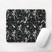 Skelette im Weltraumhintergrund Mousepad (Mit Mouse)