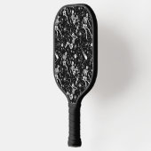 Skelette im Weltraumhintergrund Pickleball Schläger (Links)