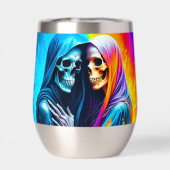 Skelette in einem Regenbogen (Rückseite)