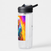 Skelette in einem Regenbogen Personalisiert Trinkflasche (Links)