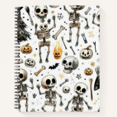 Skelette Notizblock (Vorderseite)