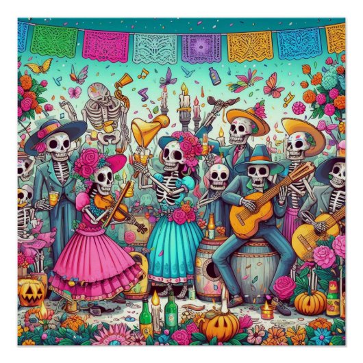 Skelette Poster (Vorderseite)