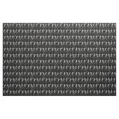 Skelette-Schädeltanzmuster halloween Stoff (Yard (91,4 cm))
