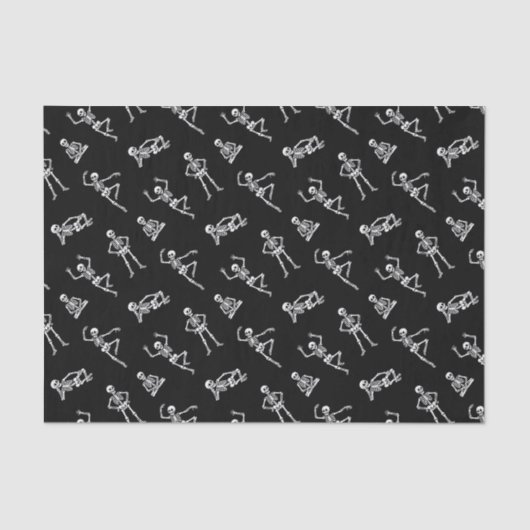 Skelette Seidenpapier (Vorderseite)