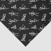 Skelette Seidenpapier (Ausschnitt)