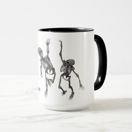 Skelette Tasse (VorderseiteRechts)