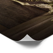 Skelette-Textplakat Poster (Ecke)