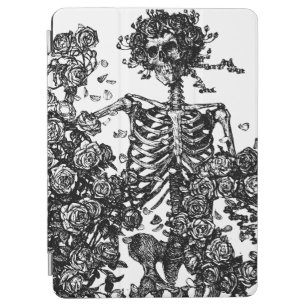 Skelette und Rose iPad Air Hülle