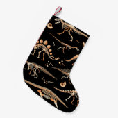Skelette von Dinosauriern und Fossilien Kleiner Weihnachtsstrumpf (Vorderansicht (hängend))