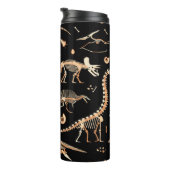 Skelette von Dinosauriern und Fossilien Thermosbecher (Nach rechts gedreht)